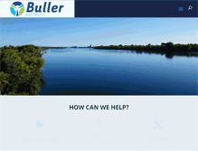 Tablet Screenshot of bullerelectricity.co.nz